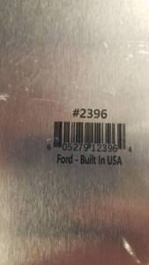 Ford Motor Co. Built in the USA Metal Sign