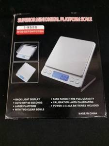 Superior Mini Digital Platform Scale - Lot of 2