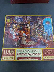1008-Piece Christmas Advent Calendar Jigsaw Puzzle