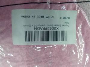 Drydate Cotton Burp Cloth Set - Pink 25 x 30 Inch