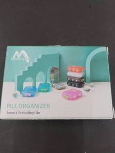 Lot of 3 Mychengbao Pill Organizers