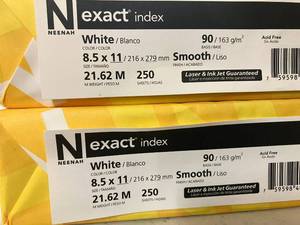 White Cardstock