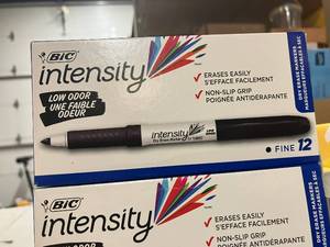 Dry Erase Markers and Board Cleaner