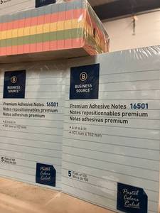 Large Lined Sticky Notes