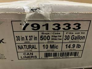 30 Gallon Can Liners