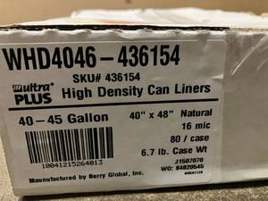 40-45 Gallon Can Liners