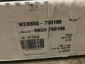 55-60 Gallon Can Liners