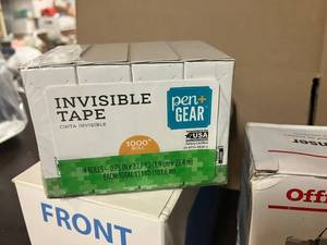 Invisible Tape and Dispensers