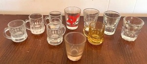 lot 46 image: Vintage Shot Glasses Lot in Good Condition