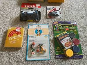 lot 122 image: Vintage Toy Lot including Draw Poker, Tonka Scramblers, Dyna-Wheels, and More