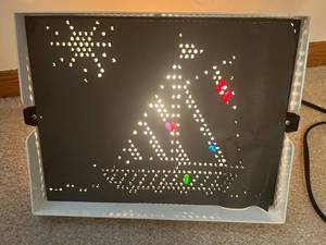 lot 123 image: Vintage Lite-Brite Toy in Good Working Condition