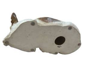 lot 133 image: Vintage 1980s Porcelain Chihauhua Penny Dog (13 Long)