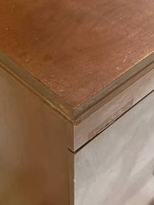 lot 141 image: Vintage MCM F.S. HARMON Dresser (48 x 34 x 18) - BRING HELP TO REMOVE