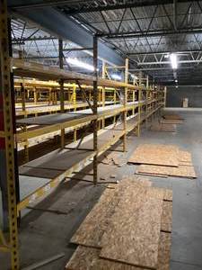 Industrial Shelves 30 x 9 x 9 Tall, 12 Sections