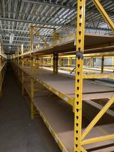 Industrial Shelves 30 x 9 x 9 Tall, 12 Sections