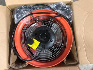 Commercial Electric 10 in. 3-Speed High Velocity Turbo Fan Customer Returns See Pictures