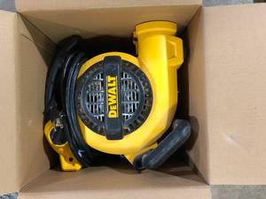 DEWALT Portable Air MoverFloor Dryer Blower Fan Customer Returns See Pictures