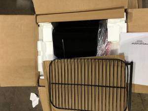 Megamaster 2-Burner Propane Gas Grill in Black  Customer Returns See Pictures