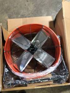 Commercial Electric 24 in. 2-Speed Heavy Duty Tilt Drum Fan  Customer Returns See Pictures