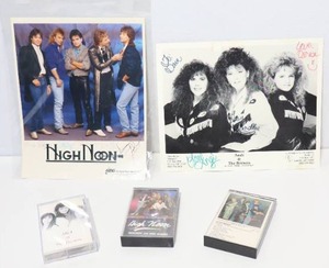 lot 758 image: Autographed Music Memorabilia High Noon, Andi & the Browns Etc