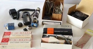 lot 765 image: Vintage CB Radio Accessories Etc