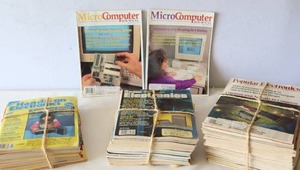 lot 796 image: Vintage Magazines Popular Electronics, Micro Computer Etc.