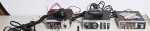 lot 878 image: Vintage 1978 COURIER CB RADIO SERVICE SHOP MODEL BLAZER 40D, Royce I-612 23 Channel Transceiver CB Mic