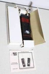 lot 879A image: Vintage Midland Solid-State Handheld Radios, (2) Walky-Talky WTF-1000