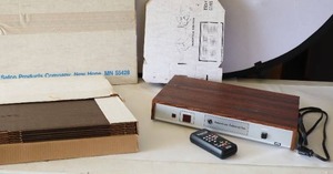 lot 741 image: Oddity Archives...American Teletext Inc. AYR T100 Greendale Electronics w Keyfax Remote Etc...