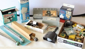 lot 743 image: DIY Electrical, Lighting, Motion Detectors, Buss Fuses Etc...