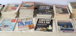 lot 754 image: Hobbyist Technology Magazines Etc