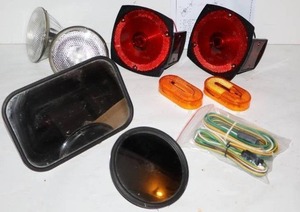 lot 10 image: Auto Accessories...Trailer Light Kit Etc