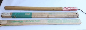 lot 56 image: Welding Rod Electrodes 36-Inch Linde Chemetron