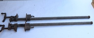 lot 58 image: Vintage Bar Clamps 34-Inch