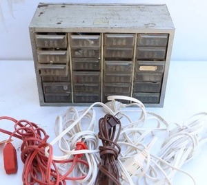 lot 64 image: Metal Workbench Organizer Etc