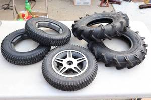 lot 983 image: Mobility Cart Tires Etc