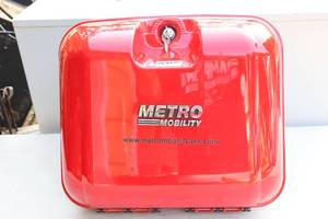 lot 989 image: NEW Metro Mobility Locking Compartment wKey