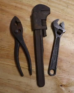 lot 150 image: Vintage FORD Crescent Wrench Etc