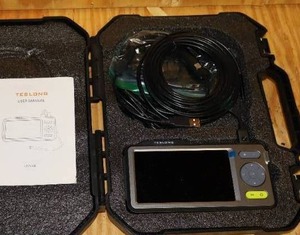 lot 204 image: Teslong NTS500B Household Inspection Camera with 5-inch Screen