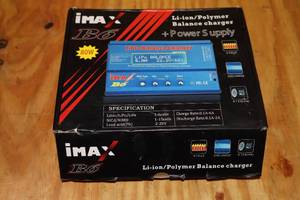 lot 208 image: New In The Box 80W imax B6 Li-ionPolymer Balance Charger Power Supply