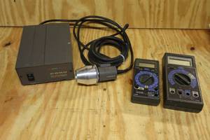 lot 211 image: COHU High Performance Color CCD Camera And 2 Testers