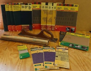 lot 278 image: GarageShop Woodworking Sandpaper Etc.