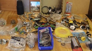 lot 282 image: Miscellaneous Hardware, Nuts, Bolts Etc.