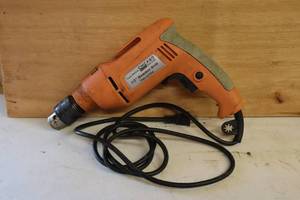 lot 301 image: Garage Shop Electric Hand ToolsChicago 12 Hammer Drill (model #45338)