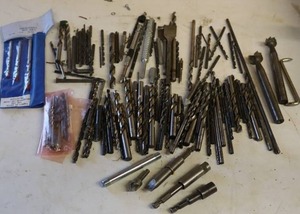 lot 305 image: GarageShop ToolsAssorted Drill Bits Professional, Masonry Etc