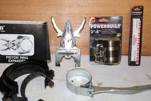 lot 274 image: Sim Pistol Ring Expander, Power Built Piston Spring Etc.