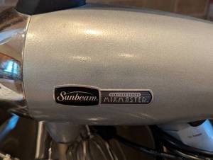 lot 56 image: Sunbeam Mixmaster