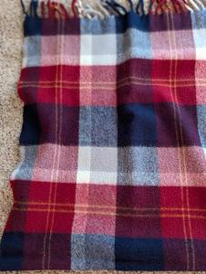 lot 111 image: Faribo Wool Throw Blanket