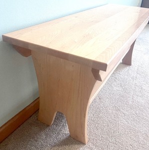 lot 27 image: Wooden Bench