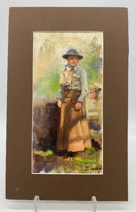 lot 14 image: Original Oil Painting by LES BOEDER